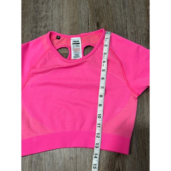 Gymshark Women’s Ultra Seamless Crop Top Size Medium - Picture 8 of 8